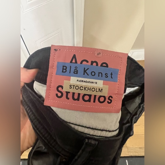 Dark grey Acne Studios Jeans, size 28W x 32L - Picture 2 of 4